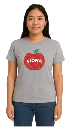 FIONA Unisex T-Shirt - Comfortable Heavy Cotton Tee | Monilee and Bella