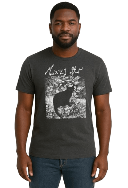 "MAZZY STAR CAT T-Shirt - Vintage Band Tee | Monilee and Bella"
