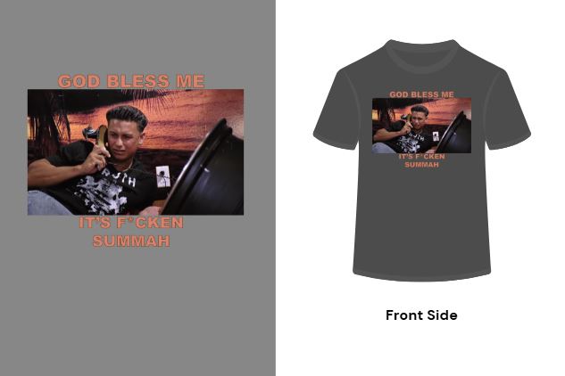 GOD BLESS ME Gildan 5000 Unisex Heavy Cotton™ T-Shirt