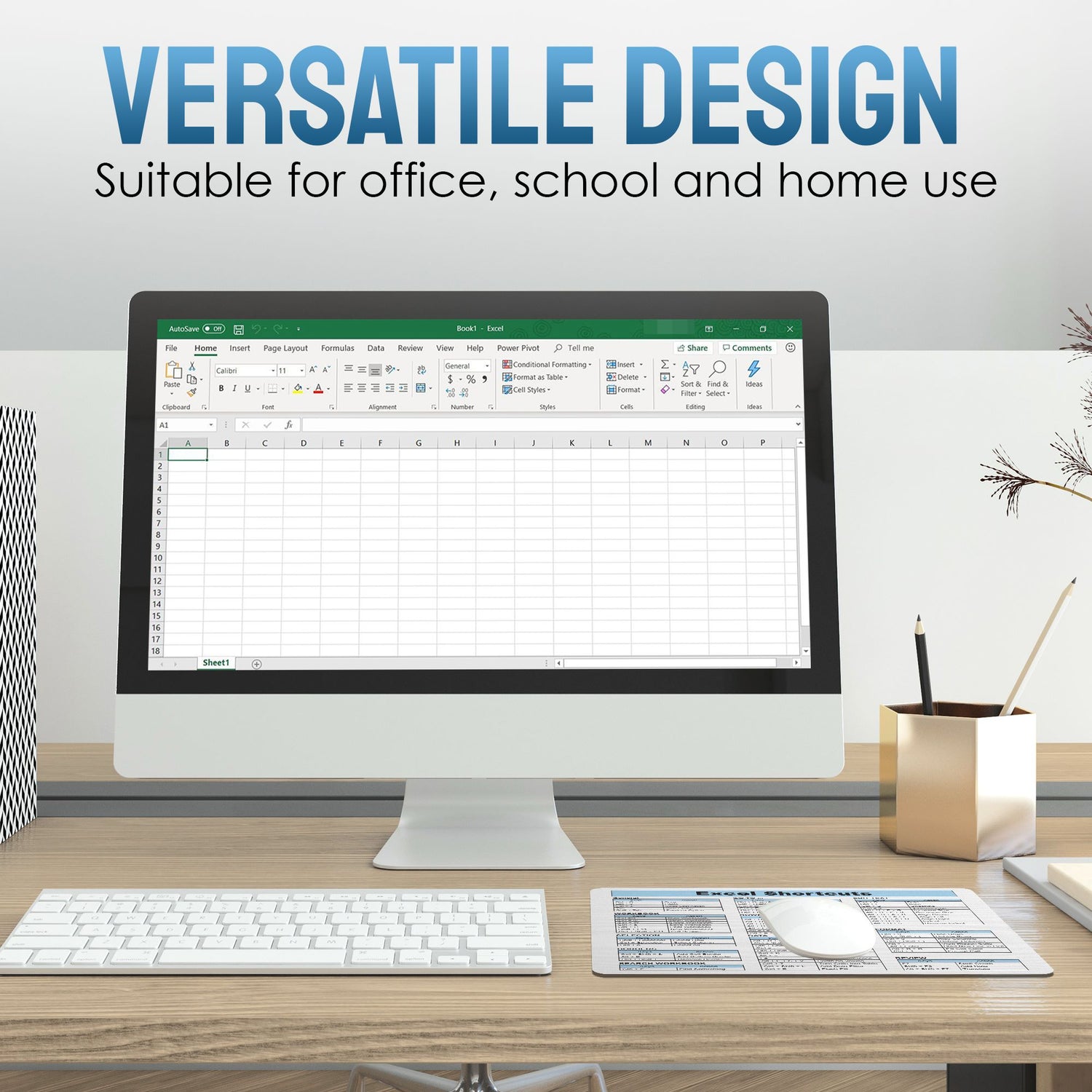 Excel Shortcuts Mouse Pad.