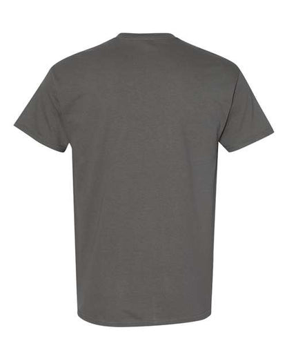 Gildan 5000 Unisex Heavy Cotton™ T-Shirt – Charcoal Tee for Printing & Everyday Wear