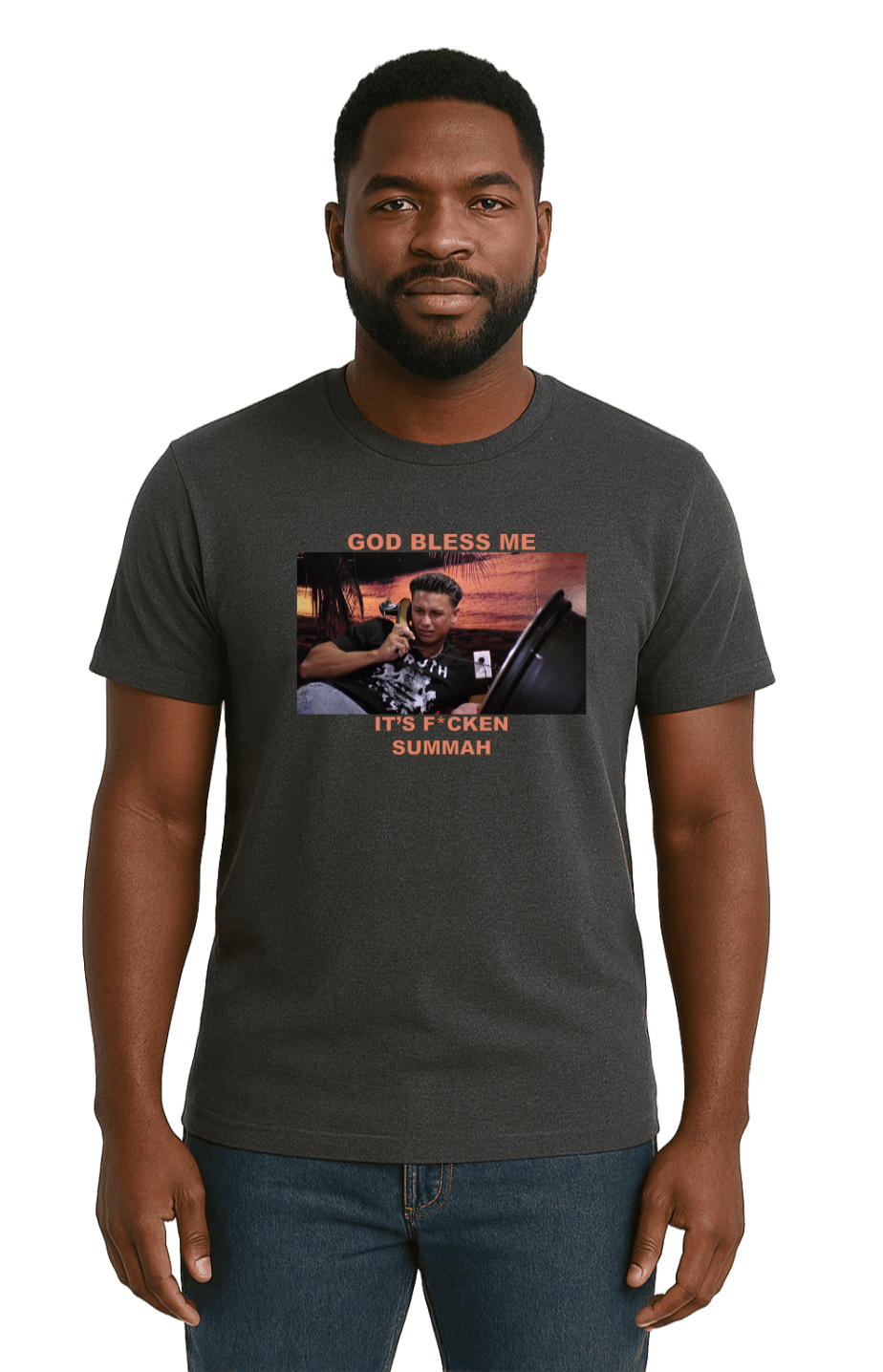 GOD BLESS ME Unisex T-Shirt - Comfortable Heavy Cotton Tee | Monilee and Bella