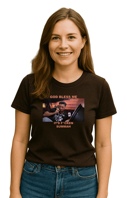 GOD BLESS ME Unisex T-Shirt - Comfortable Heavy Cotton Tee | Monilee and Bella