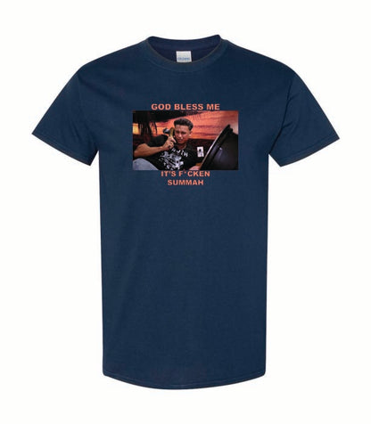 Gildan 5000 Unisex Heavy Cotton™ T-Shirt – Navy Blue Tee for Printing & Everyday Wear