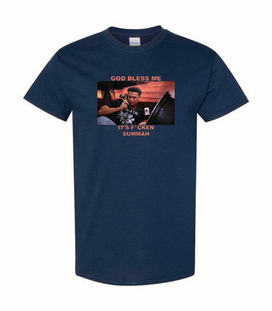 Gildan 5000 Unisex Heavy Cotton™ T-Shirt – Navy Blue Tee for Printing & Everyday Wear