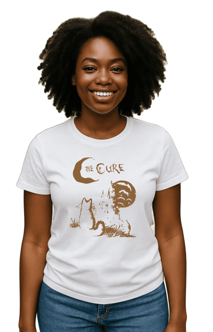 THE CURE-Unisex T-Shirt - Comfortable Heavy Cotton Tee | Monilee and Bella