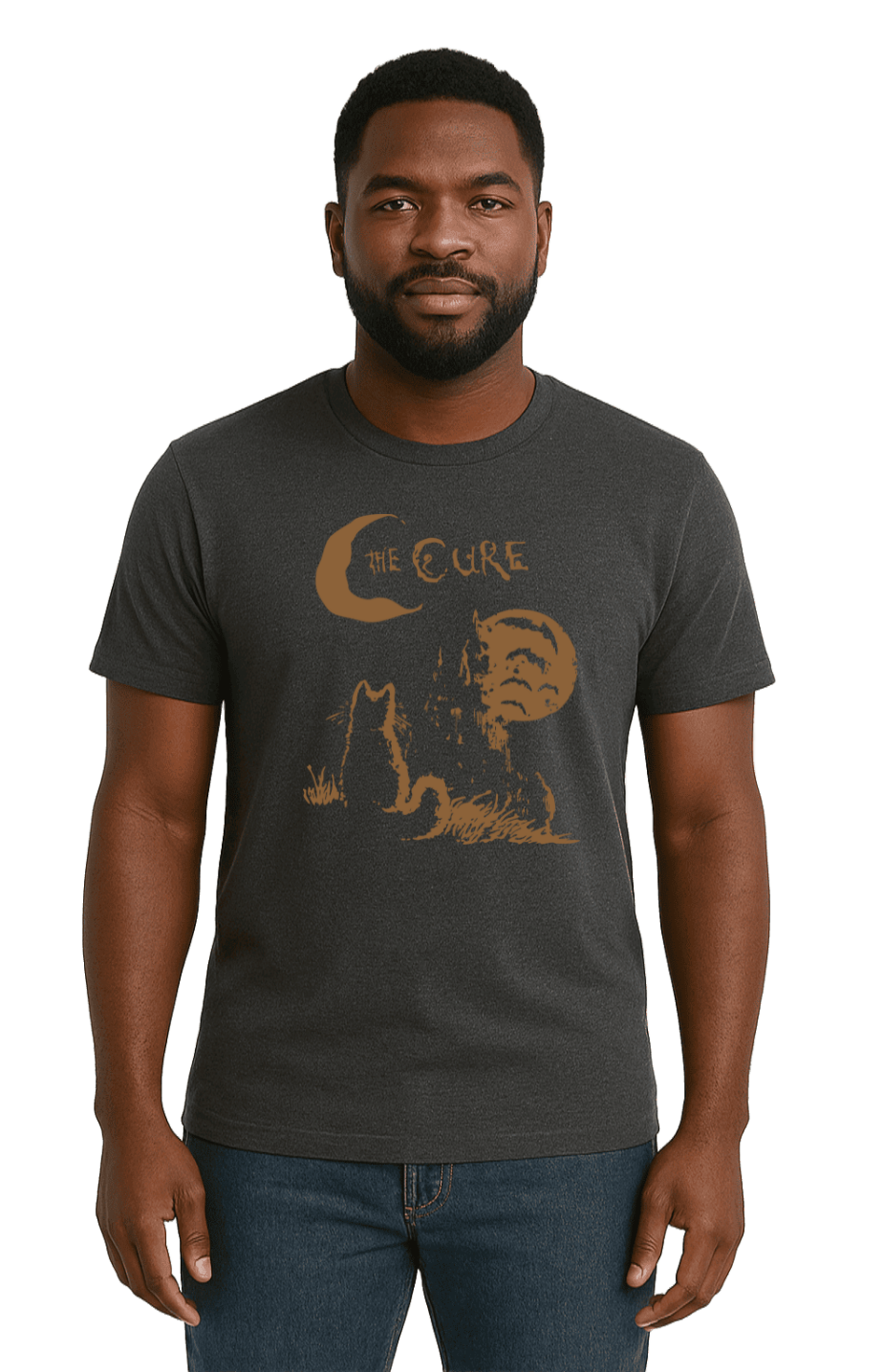 THE CURE-Unisex T-Shirt - Comfortable Heavy Cotton Tee | Monilee and Bella