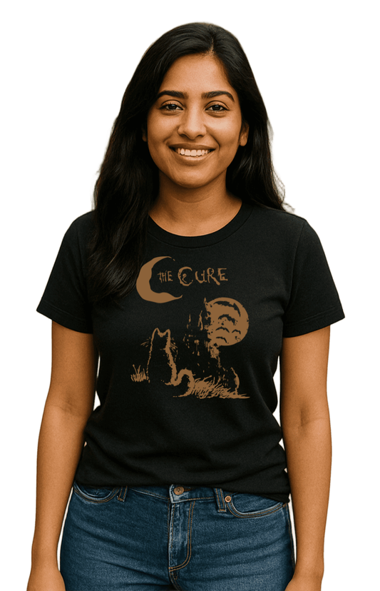 THE CURE-Unisex T-Shirt - Comfortable Heavy Cotton Tee | Monilee and Bella
