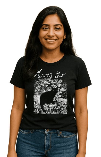 "MAZZY STAR CAT Unique Unisex T-Shirts Collection | Heavy Cotton Tees - Monilee and Bella