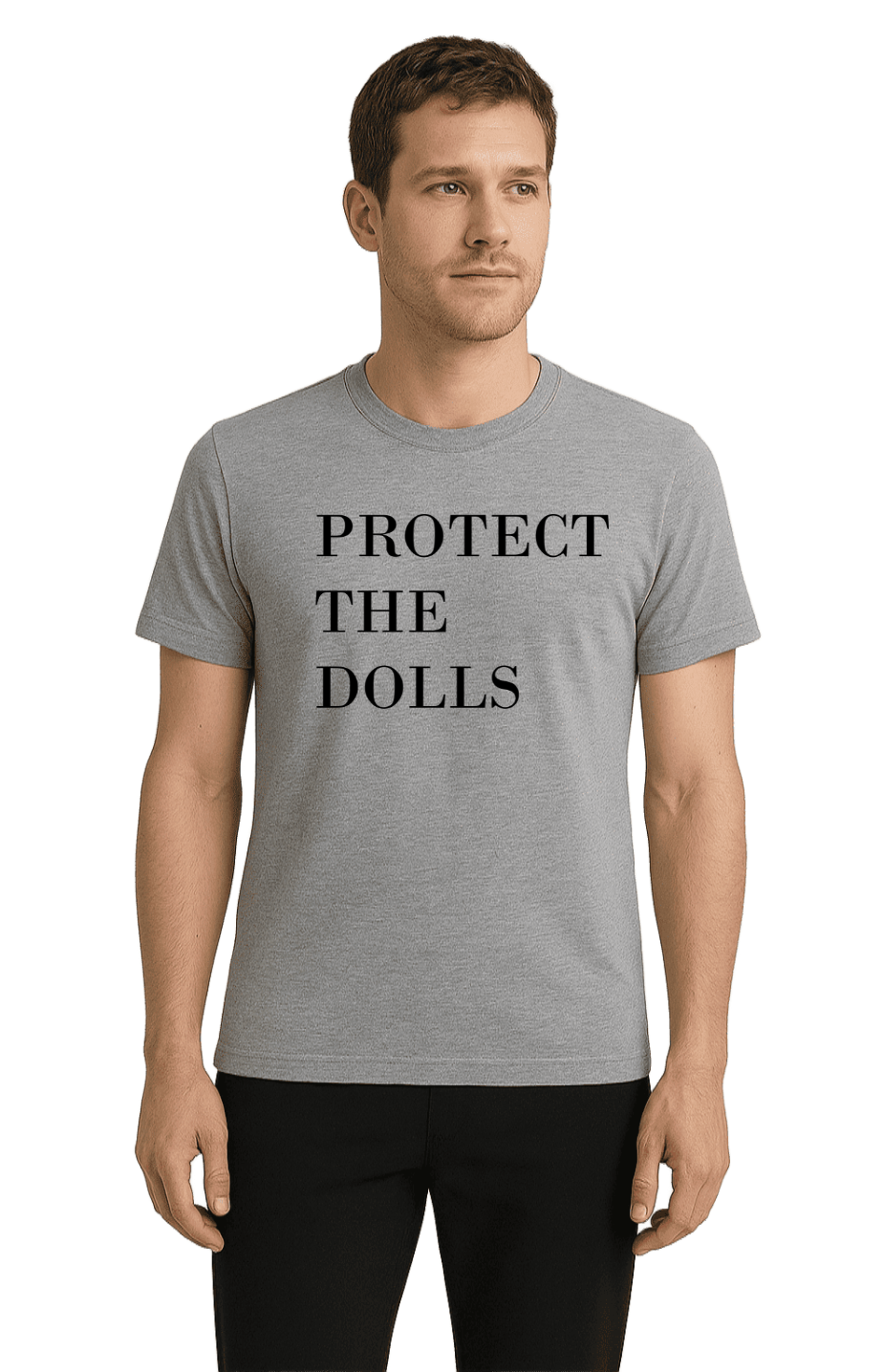 PROTECT THE DOLLS Unisex T-Shirt | Heavy Cotton Tee | Monilee and Bella