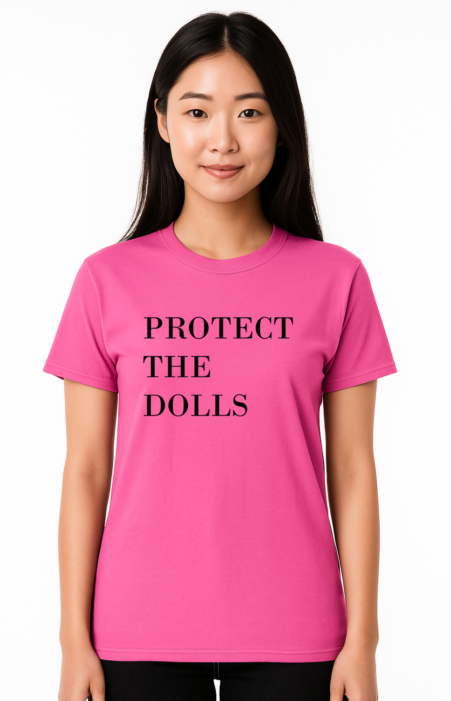 PROTECT THE DOLLS Unisex T-Shirt | Heavy Cotton Tee | Monilee and Bella