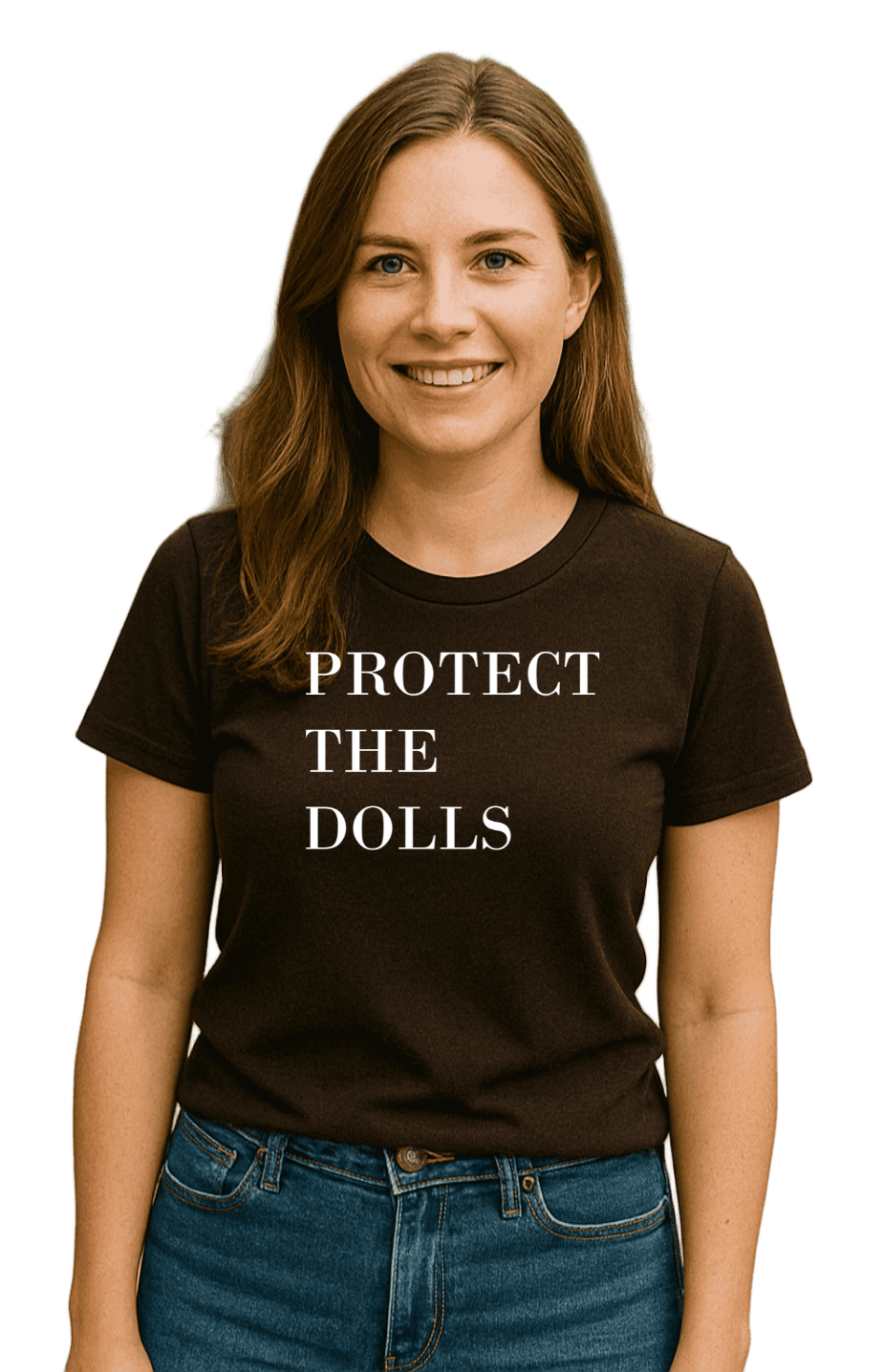 PROTECT THE DOLLS Unisex T-Shirt | Heavy Cotton Tee | Monilee and Bella