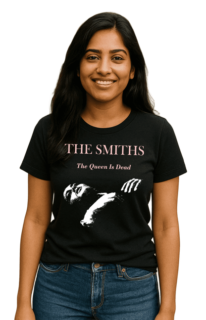 THE SMITHS - The Queen is Dead Unisex T-Shirt - Comfortable Heavy Cotton Tee | Monilee and Bella