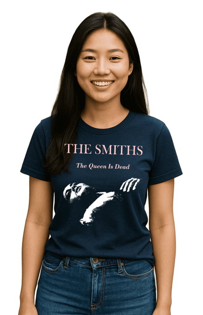 THE SMITHS - The Queen is Dead Unisex T-Shirt - Comfortable Heavy Cotton Tee | Monilee and Bella