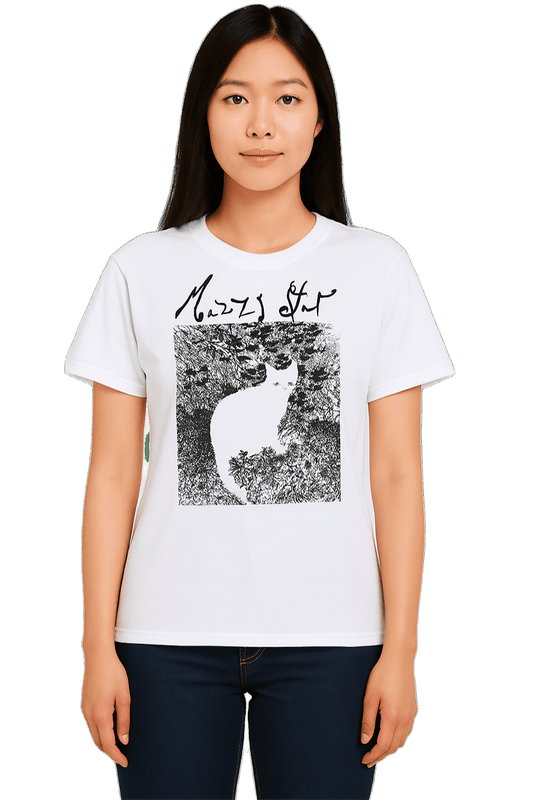 "MAZZY STAR CAT T-Shirt -   Vintage Band Tee | Monilee and Bella"