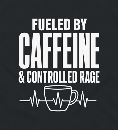 Close-up of the Nurse Caffeine caffeine print