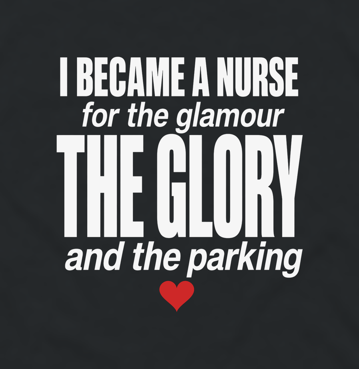 Close-up of the Nurse Glamour glamour print