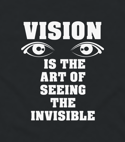 Close-up of the Vision vision print