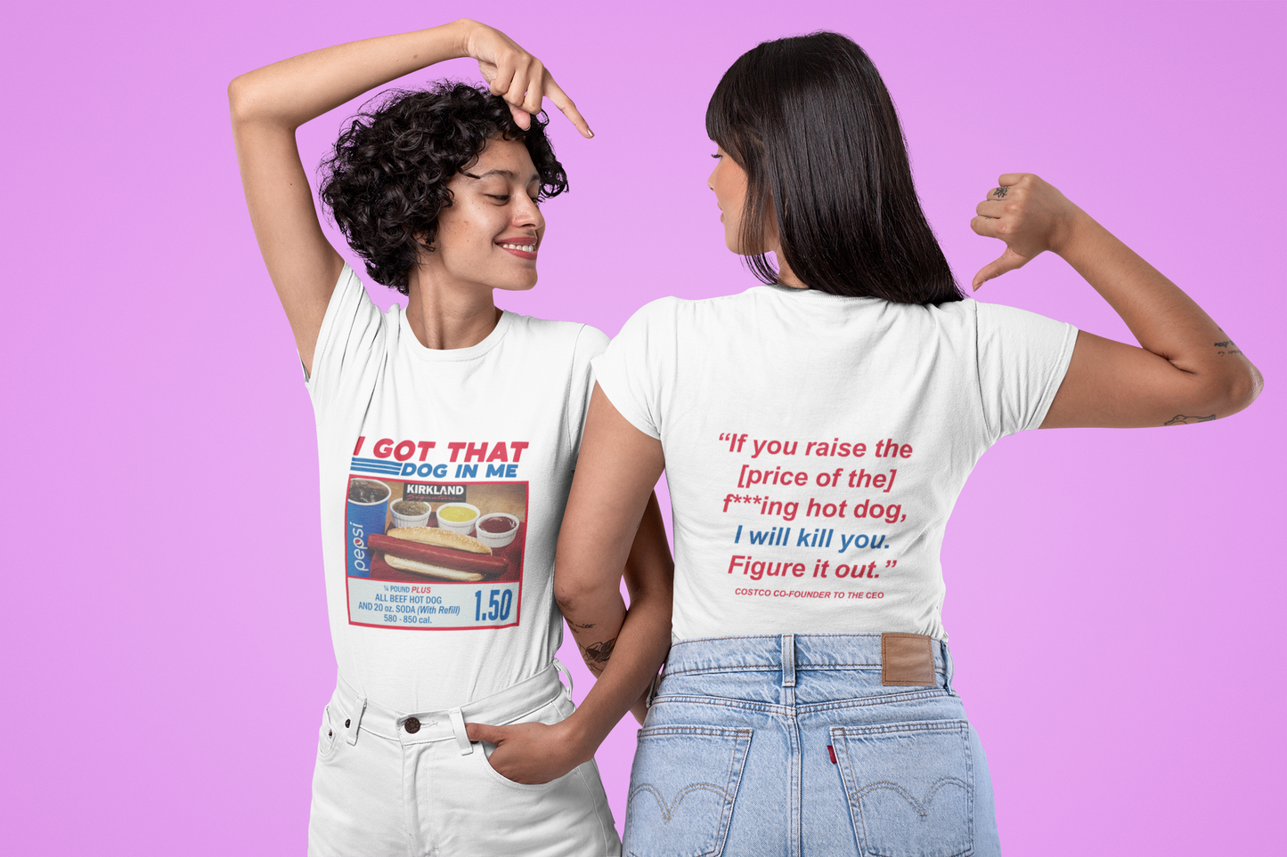 Unisex tshirt - Don’t Touch Costco Hotdog Price — This Shirt Is My Protest.